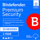 Bitdefender Premium Security Family (Download, 25 Devices, 1-Year)