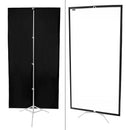 Lava Cart LavaFlat Dual-Sided Flag with Collapsible Poles