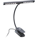 K&M 12266 Rechargeable Music Stand / Orchestra Light (Black)