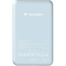 Verbatim Charge 'n' Go Magnetic Wireless Power Bank (5000mAh, Blue)