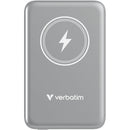 Verbatim Charge 'n' Go Magnetic Wireless Power Bank (10,000mAh, Gray)