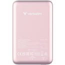 Verbatim Charge 'n' Go Magnetic Wireless Power Bank (10,000mAh, Pink)