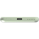 Verbatim Charge 'n' Go Magnetic Wireless Power Bank (5000mAh, Green)