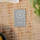 Verbatim Charge 'n' Go Magnetic Wireless Power Bank (5000mAh, Gray)