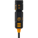 Tether Tools TetherPro Optima 10G TetherBoost Locking USB-C Extension Cable (16', Non-Reflective Black)