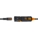 Tether Tools TetherPro Optima 10G TetherBoost Locking USB-C Extension Cable (16', Non-Reflective Black)