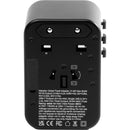 Matador Global Travel Adapter (Black(