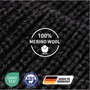 The Heat Company Merino Beanie (Anthracite)