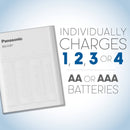 Panasonic Four Position eneloop Mobile Boost Charger Kit with Batteries (AA, 4-Pack)