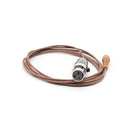 THOR AV 3-Pin XLR Hammer SE Cable (Brown, 3.9')