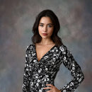 Kate Backdrop Abstract Texture Collapsible Backdrop (Black/Dark Gray, 6.5 x 5')
