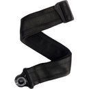 D'Addario Auto Lock Nylon Guitar Strap (30-55", Black)