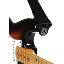 D'Addario Auto Lock Nylon Guitar Strap (30-55", Black)