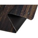 Kate Backdrop Retro Brown Wood Rubber Floor Mat (5 x 4')