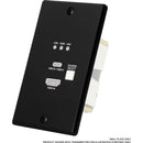 AVPro Edge ConferX Low-Profile HDMI/USB-C Wall Plate Cover for ConferX Wall Plate TX (Black)