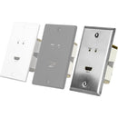 AVPro Edge ConferX Low-Profile HDMI Wall Plate Cover for ConferX Wall Plate TX (Steel)