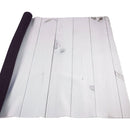Kate Backdrop Retro White Wood Wall Rubber Floor Mat (5 x 4')