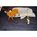 Kate Backdrop Dark Wood Barn Rubber Floor Mat (8 x 4.8')