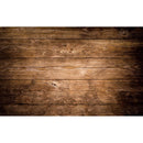 Kate Backdrop Dark Brown Wood Floor Rubber Floor Mat (8 x 4.8')