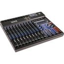 Yorkville Sound BPM12 12-Channel Battery-Powered Live Sound Mixer with Effects