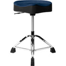 Gator Percussion Air Glide Saddle Seat Drum Throne (Blue)