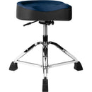 Gator Percussion Air Glide Saddle Seat Drum Throne (Blue)