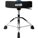 Gator Percussion Air Glide Saddle Seat Drum Throne (Blue)