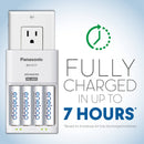 Panasonic eneloop Charger with 4-Pack AAA Ni-MH Batteries