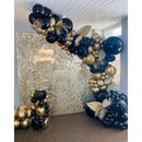 Kate Backdrop Shimmer Wall Backdrop (Champagne Gold, 6 x 6')