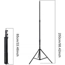 GVM DJ240-A Light Stand (8.2')