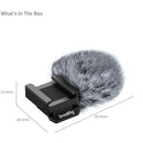 SmallRig Furry Windscreen for Canon PowerShot V1