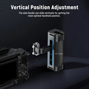Neewer CA069H Side Handle with Dual 1/4"-20 Screw Mount