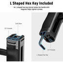 Neewer CA069H Side Handle with Dual 1/4"-20 Screw Mount