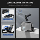 Neewer CA107 Top Handle with 3/8"-16 ARRI-Style Mount for Camera Cage
