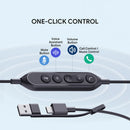 Yealink UH46 Stereo USB-C/A Headset for Unified Communications