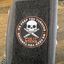 Fix It Sticks Skull Circle Hook-and-Loop Patch
