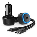 ALOGIC Rapid Power 2-Port USB Car Charger (100W)