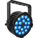 CHAUVET Professional COLORdash PAR H18 XIP RGBWA+UV LED Wash Light (Black)