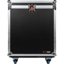 Gator GTOUR Mixer Case with Doghouse for Allen & Heath Qu-6 & Qu-6D
