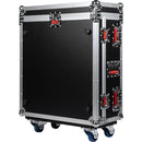 Gator GTOUR Mixer Case with Doghouse for Allen & Heath Qu-6 & Qu-6D