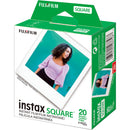 FUJIFILM instax SQUARE SQ1 Camera Case with Film Kit (White)