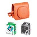 FUJIFILM instax SQUARE SQ1 Camera Case with Color & Monochrome Film (Orange)