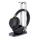 Yealink BH76 Plus Wireless Bluetooth Headset with USB-C/A Adapter & Charging Stand (Microsoft Teams)