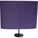 Auralex Acoustic Panel Podcast Starter Kit with Two DeskMAX Home Office Panel (Purple)