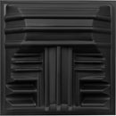 Auralex T'Fusor 3D Sound Diffusor Panels (Matte Black, 4-Pack)