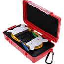 Platinum Tools Universal Launch Cable Box for Fiber Optic Testing (SC/APC to SC/UPC, 9um/SM)