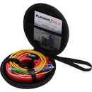 Platinum Tools Universal Launch Cable Ring for Fiber Optic Testing (SC/APC to SC/UPC, 9um/SM)