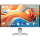 MSI PRO MP273Q E14 27" 1440p HDR 144 Hz Monitor (White)