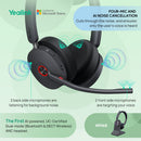 Yealink WH68 Stereo Wireless Headset with DECT and Bluetooth (Microsoft Teams)
