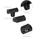 SmallRig 5918B Bidirectional Quick Release Adapter Set (2-Prong Mount, 1/4"-20 Thread)